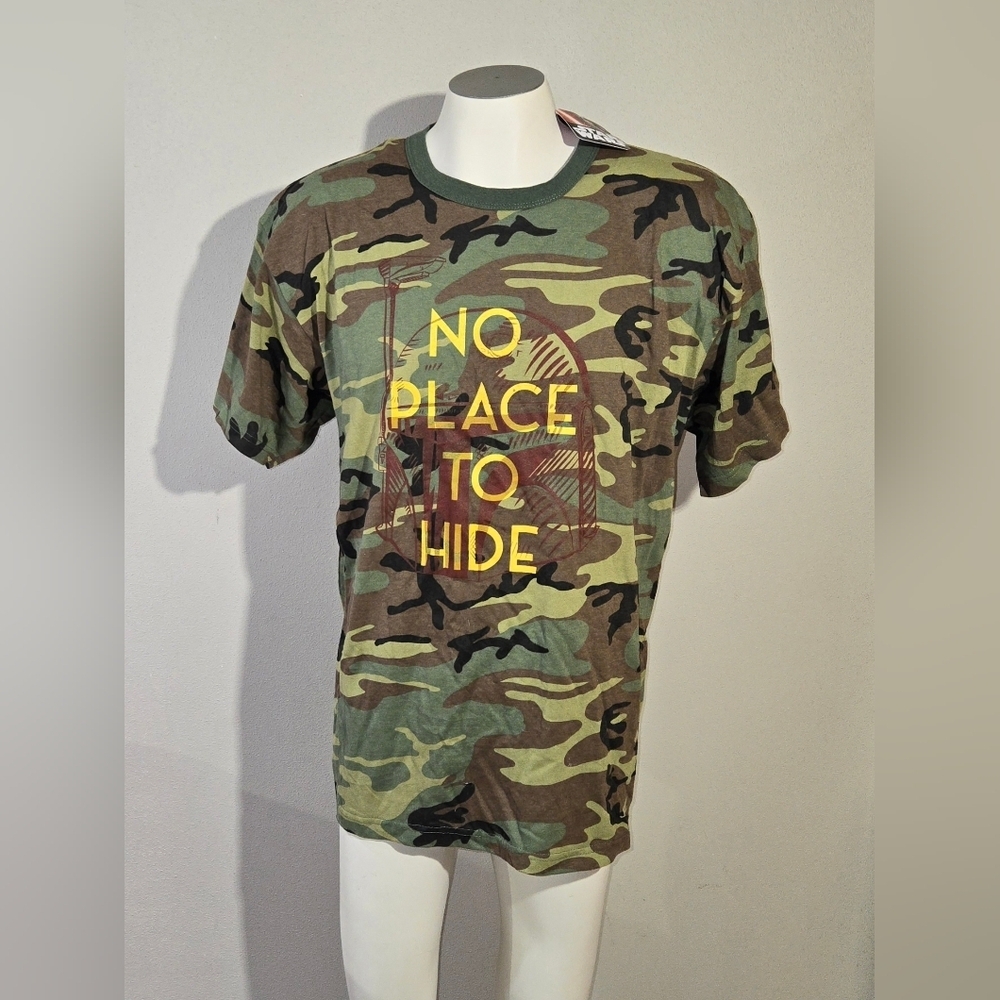 NWT Star Wars Camo Tee Men's Size XL